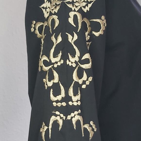 Vintage Macelli Bohemian Embroidered Tunic Size Large - Picture 12 of 12